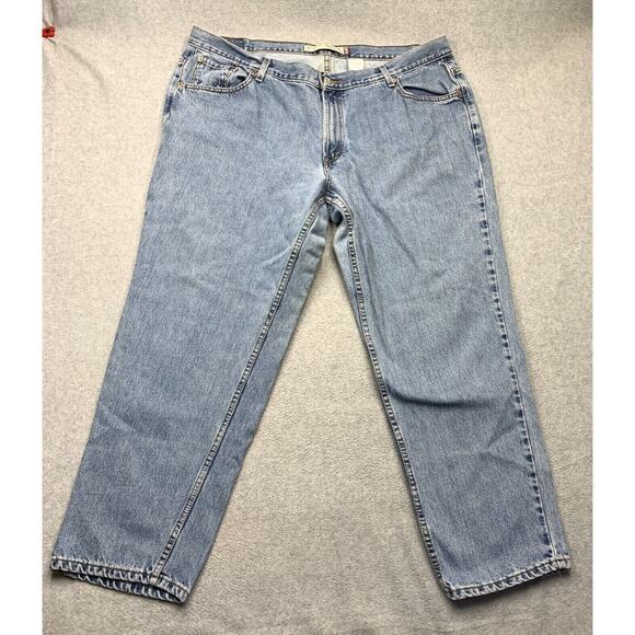 Levi's Denim - Levi's 550 Classic Relaxed Tapered Jeans Womens 24 Denim Country Cowgirl 90s Y2K